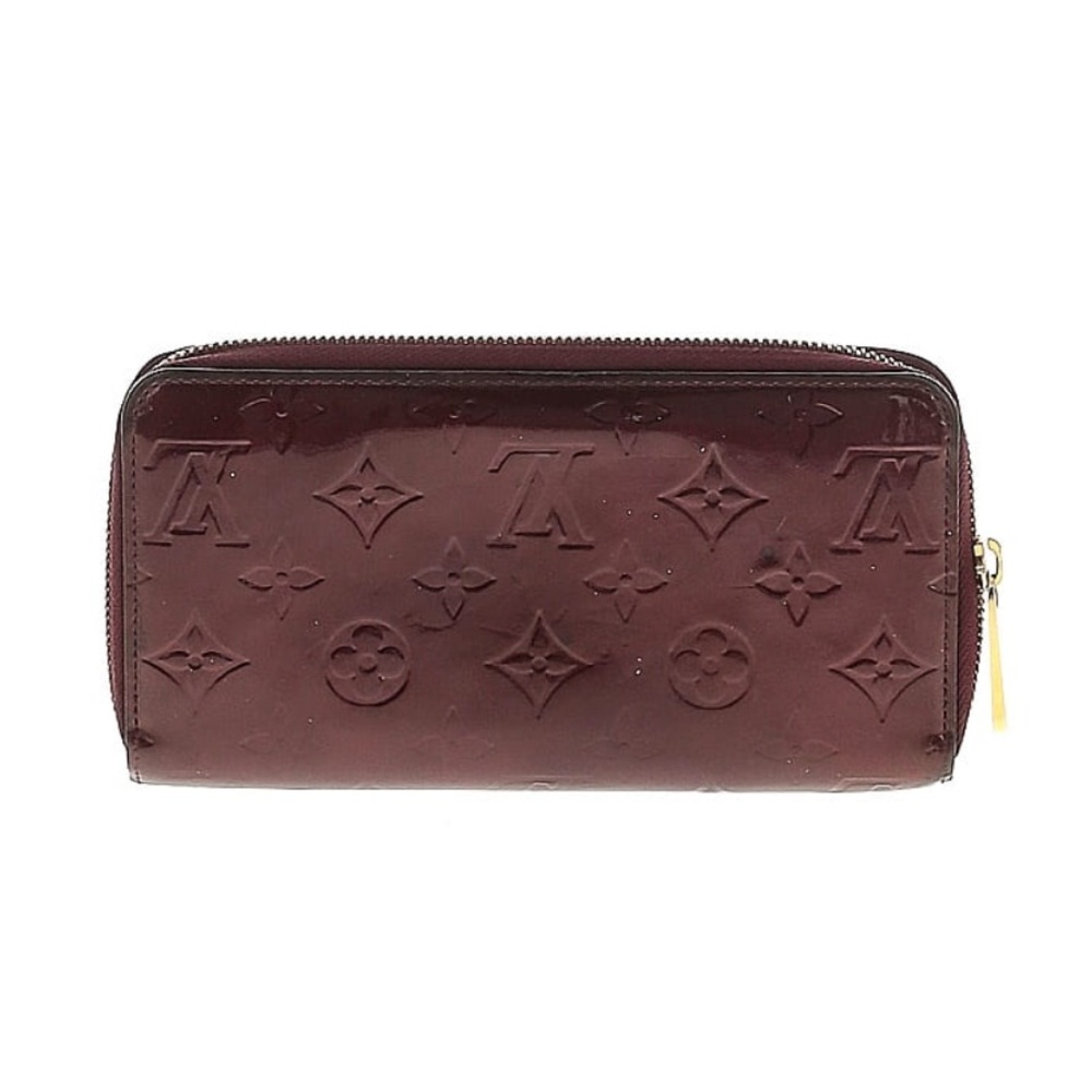 Louis Vuitton Burgundy Embossed Wallet